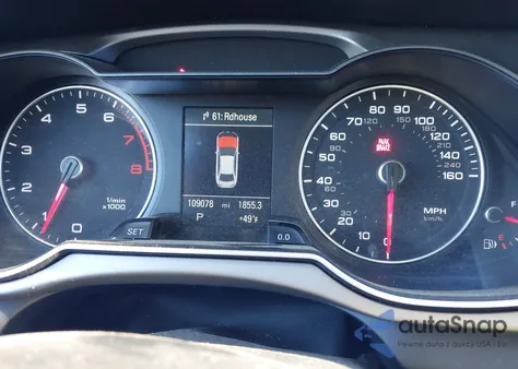 2014 Audi A4 2.0T Premium z USA, uszkodzony, nr VIN WAUFFAFL9EN006208